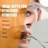 Eyebrow Trimming Scissors with Comb, Gifts For Men Women Stocking Stuffers, Precision Grooming Kit view 4