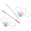 ADOCARN 8pcs Women Facial Hair Remover: Spring Epilator Ergonomic Handle for Upper Lip Chin Cheeks & Neck - Hair Removal Device for Daily & Travel view 1