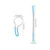 ADOCARN 8pcs Women Facial Hair Remover: Spring Epilator Ergonomic Handle for Upper Lip Chin Cheeks & Neck - Hair Removal Device for Daily & Travel view 2