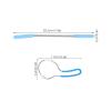 ADOCARN 8pcs Women Facial Hair Remover: Spring Epilator Ergonomic Handle for Upper Lip Chin Cheeks & Neck - Hair Removal Device for Daily & Travel view 4