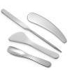 4PCS Makeup Spatula Mini Metal Cosmetic Spatula Korean Skincare Spatulas Stainless Steel Cream Spatulas Multi-functional Beauty Spatulaes Tiny Facial Beauty Accessories for Makeup Care Tools view 1