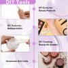 4PCS Makeup Spatula Mini Metal Cosmetic Spatula Korean Skincare Spatulas Stainless Steel Cream Spatulas Multi-functional Beauty Spatulaes Tiny Facial Beauty Accessories for Makeup Care Tools view 3