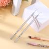 2 PCS Silver 2 in 1 Lash Lift Tools with Comb, Eyelash Separator Tool Eyelash Lift Tool Stainless Steel Metal Lash Perm Lifts Rods Lashs Lifts Rods with Separating Comb for Lashs Extensions Supplies view 2