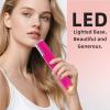 FAYUNDRA Dermaplaning Tool for Face Women with 4 Refill Blades, Rechargeable Face Dermaplaning Tool, Facial Hair & Dead Skin Removal(Rose) view 2