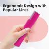 FAYUNDRA Dermaplaning Tool for Face Women with 4 Refill Blades, Rechargeable Face Dermaplaning Tool, Facial Hair & Dead Skin Removal(Rose) view 3