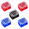 5 Pack Lip Liner Sharpener, Eyeliner Sharpener Dual Hole Hand Makeup Pencil Sharpeners for Lip Liner Eyeliner Brow Pencils Travel-Friendly Cosmetic Manual Tools for Women Makeup Artists Multi Colors view 1