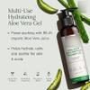 Juicy Chemistry Organic Aloe Vera Gel, 110 ml Multipurpose Gel | Fresh and Soothing | Free from Parabens, Sulphates, Mineral Oils | For Men & Women view 2
