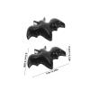 ADOCARN 300pcs Goth Nail Charms: Halloween Nail Charms Animal Bat Decorations - Dark Style DIY Manicure Accessories for Home and Manicure Salon view 2