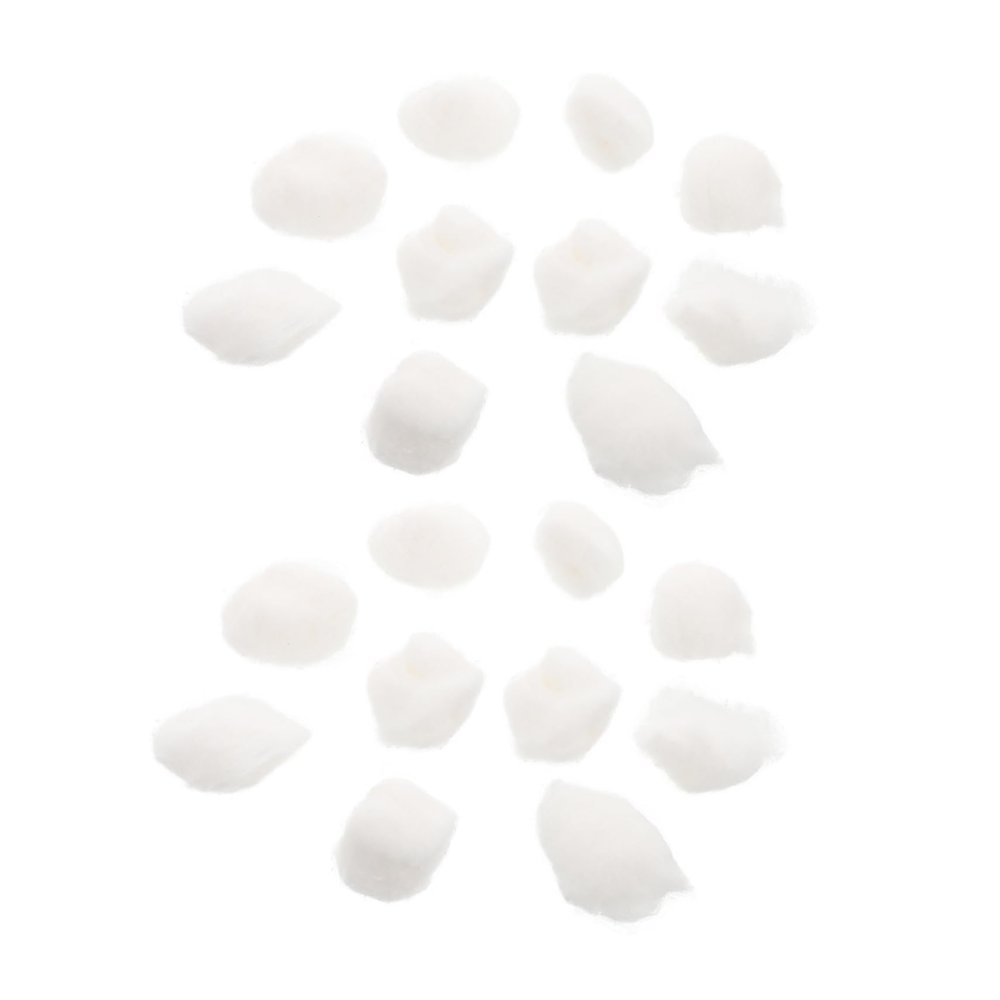 500G Pure Cotton Balls | Highly Absorbent & Soft for Makeup Removal & Nail Care | Disposable & Convenient