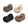 B.PHNE Flat Hair Claw Clips for Women,Matte Medium Hair Clips for Thick & Thin Hair- Comfortable Everyday Use for Office, Yoga, Party & Casual Styling (4PCS D) view 2