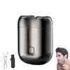 2025 New Upgrade Pocket Shaver USB Mini Shavers for Men, Rechargeable Electric Mini Portable Razor, Pocket Size Wet and Dry Electric Razor (Gray) view 1