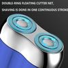 2025 New Upgrade Pocket Shaver USB Mini Shavers for Men, Rechargeable Electric Mini Portable Razor, Pocket Size Wet and Dry Electric Razor (Gray) view 2