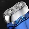 2025 New Upgrade Pocket Shaver USB Mini Shavers for Men, Rechargeable Electric Mini Portable Razor, Pocket Size Wet and Dry Electric Razor (Gray) view 3