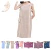 Plus Size Bath Skirt & Shower Cap Set, Plus Size Women's Wearable Shower Skirt, Towel Wrap for Women's Wearable Fits All, Water Absorption, Quick Drying Beauty, Easy to Put On (A,Large Size) view 1
