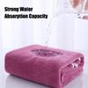 Plus Size Bath Skirt & Shower Cap Set, Plus Size Women's Wearable Shower Skirt, Towel Wrap for Women's Wearable Fits All, Water Absorption, Quick Drying Beauty, Easy to Put On (A,Large Size) view 3