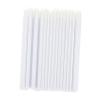 Didiseaon 100pcs Eyeliner Brush Makeup Cosmetic Tool Pencil Professional Eyelid Multipurpose for Wand Pointed Liners Eyeliner Applicator Eyeliner Fiber Brush White view 1