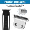 02144 Replacement Detachable T Blade Compatible with Wahl Trimmers 9864/9864SS/9686/9818A/9854L/9876L/9854 /WSS3L/SS2L etc - Japanese Stainless Steel 40mm Replacement Trimmer Blade #02144 view 2