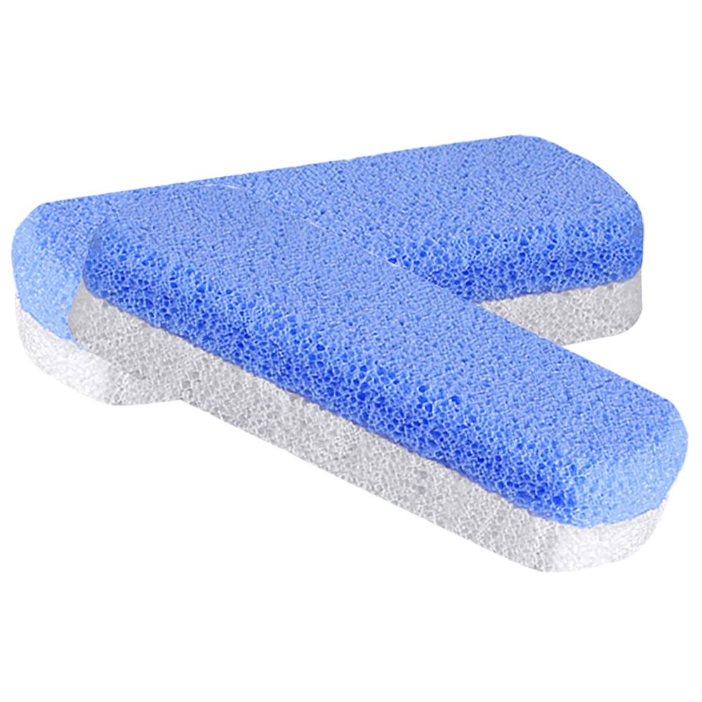 Didiseaon 2pcs Pumice Stone Foot Remover Grinding Callus Scrub Peeling Files Care Pedicure Tools Heel File for Feet Foam Glass