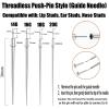 SLVIEKAE 12G 14G 16G 18G 20G Piercing Taper with Piercing Taper Ball Grabber Tool for Ear Nose Lip Changing Jewelry (20G Piercing Tapers + Ball Grabber Tool) view 4
