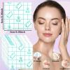200 Pcs Makeup Mixing Palette, Adhesive Foundation Hand Palette Makeup Artist Kit Essentials, Waterproof Disposable Cosmetic Make Up Tape for Women(2.362.36 Inch) view 2