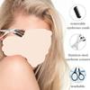 Eyebrow Scissors with Comb - 2025 New Stainless Steel Trimmer for Men & Women - Non-Slip Finger Grips, Precise Brow Shaping (Pink)(Blue) view 4