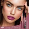 2Pcs 2 in 1 Matte Purple Lip Liner and Lipstick Combo Set for Women,Lipstick Stain Lip Liner for Daily & Party Long Lasting Waterproof Smudge Proof 24 Hour Full Coverage Vegan Lip Makeup Kit view 2