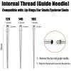 SLVIEKAE 12G 14G 16G 18G 20G Piercing Taper with Piercing Taper Ball Grabber Tool for Ear Nose Lip Changing Jewelry (18G Piercing Tapers + Ball Grabber Tool) view 4