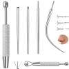 SLVIEKAE 12G 14G 16G 18G 20G Piercing Taper with Piercing Taper Ball Grabber Tool for Ear Nose Lip Changing Jewelry (14G Piercing Tapers + Ball Grabber Tool) view 1