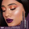 2Pcs 2 in 1 Matte Dark Purple Lip Liner and Lipstick Combo Set for Women,Lipstick Stain Lip Liner for Daily & Party Long Lasting Waterproof Smudge Proof 24 Hour Full Coverage Vegan Lip Makeup Kit view 2