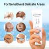Evervines Hair Removal Cream for Women: Fast & Painless Depilatory for Bikini Pubic Legs Arms Underarms - Sensitive Skin Safe - Travel & Home Use with Scraper  4.2oz view 4