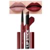 2Pcs 2 in 1 Matte Plum Lip Liner and Lipstick Combo Set for Women,Lipstick Stain Lip Liner for Daily & Party Long Lasting Waterproof Smudge Proof 24 Hour Full Coverage Vegan Lip Makeup Kit view 1