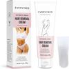 Evervines Hair Removal Cream for Women  Painless & Gentle Depilatory for Sensitive Skin  Bikini, Pubic & Intimate Areas, Legs, Arms, Underarms  Includes Scraper, 4.2oz view 1