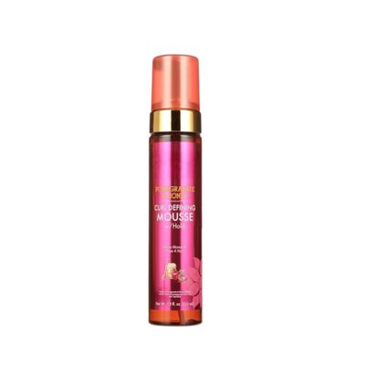 Pomegranate & Honey Curl Defining Mousse w/Hold, 7.5oz. Wavy Hair (1 Pack, Packaging May Vary)