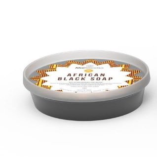 African Black Soap Paste, 8 OZ Jar Removes Acne Scars, Clear Skin From Blemishes,