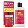 Super Shampoo (300ml) with Argan Oil, Biotin & Soy Protein| Prevents Hair Loss | Boosts Hair Thickness | Reduces Breakage | Fights Microbial Infections | Adds Shine | Shampoo For Women & Men view 1