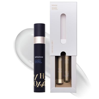 Intuisse Pharma-Grade NAD+ Face Serum  Advanced Anti-aging Formula for Collagen Boost & Uneven Skin Tone  Powerful As Retinol  Patented Swiss Technology  2 x 10ml with Applicator