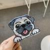 Novelty Pug Hair Clips,Acetate Claw Clips,Big Animal Hair Clips for Women,Dog Claw Clips for Girls of all Ages (pug) view 3