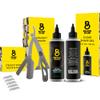 Beard Club Straight Razor for Men & Premium Shaving Gel for Men  Hydrating Mens Shave Cream for Sensitive Skin & Navajas Para Barbero - Barber Straight Edge Razor Kit, 5 Blades, Cedar Scent Gift Kit view 1