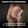 Beard Club Straight Razor for Men & Premium Shaving Gel for Men  Hydrating Mens Shave Cream for Sensitive Skin & Navajas Para Barbero - Barber Straight Edge Razor Kit, 5 Blades, Cedar Scent Gift Kit view 3