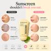 Soomi Skin Centella Sunscreen 50ml SPF 50 Centella Asiatica Korean Face Sunscreen for Sensitive Skin, No White Cast, Lightweight Hydrating Sun Protection, Skin Barrier Repair, Niacinamide view 3