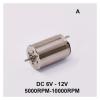TYSTABPC 1725/1332/1230 DC 6V-12V 17mm/13mm/12mm Coreless Electronic Starter for Grinding Machine Rotary Tattoo D view 2