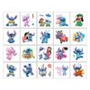 20pcs Stitch Temporary Tattoos for Kids, Lilo Stitch Birthday Party Favors, Cute Cartoon Decoration Sticker Gifts for Girl Boys Home Activity Class Prizes Carnival Christmas Rewards view 3