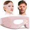 Amifiy Red Light Therapy for Eyes, 3 Minutes Around-Eyes Red Light Eye Mask, Eye Massager for Reducing Dark Circles and Puffiness, Smoothing Fine Lines for Men Women (Pink) view 1