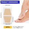 50pcs Fungal Nail Patches Muti-Purpose Nail Repair Patches 8-Hour Overnight Toenail Renewal Fungal Repair Patches for Nail Discoloration and Cracked Nails view 2