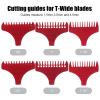 2025 Upgrade Set of 3 T Style Wide Trimmer Guides(#2215), for W*hl Trimmer Guides #3792; Guides measure 1/16" (1.5mm), 1/8" (3.0mm) and 3/16" (4.5mm view 2
