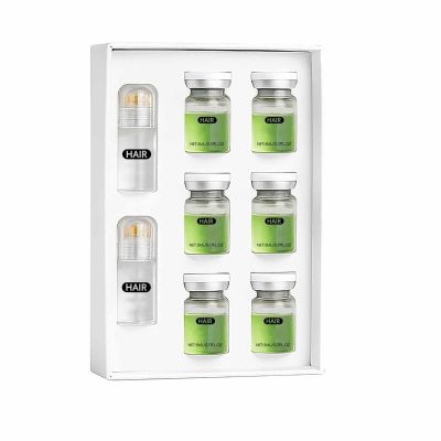 Micro Hair Treatment Kit, Natural Hair Moisturizing Serum for Men Women Dry and Damaged Hair