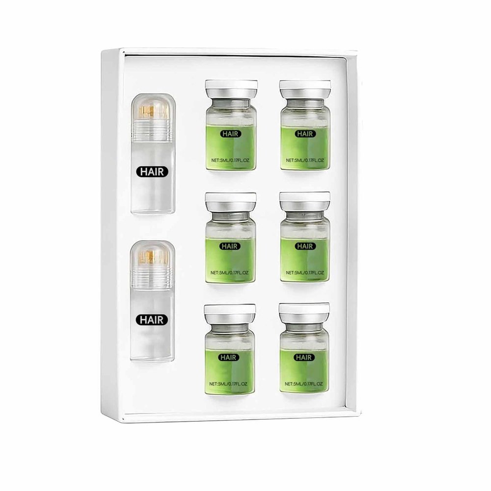 Micro Hair Treatment Kit, Natural Hair Moisturizing Serum for Men Women Dry and Damaged Hair