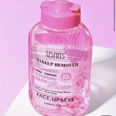 Rose Makeup Remover, Triple Action Cleansing Water for Face Lip & Eye, Extra Comfort Hydrating Formula, 4.73 fl.oz