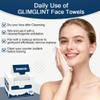 GLIMGLINT Face Towels200 Count (4 Box) Disposable Face Towelettes, Biodegradable Makeup Remover Dry Wipes, Super Soft Clean Facial Towels Wash Cloth for Sensitive Skin view 2