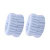 ADETSES Wrist Washing Belt Soft Cotton Towel Face Wash Absorbent and Moisture-Proof Hand Towel Wrist Wash with Coral Fleece Splash Proof(Blue1pair) view 1
